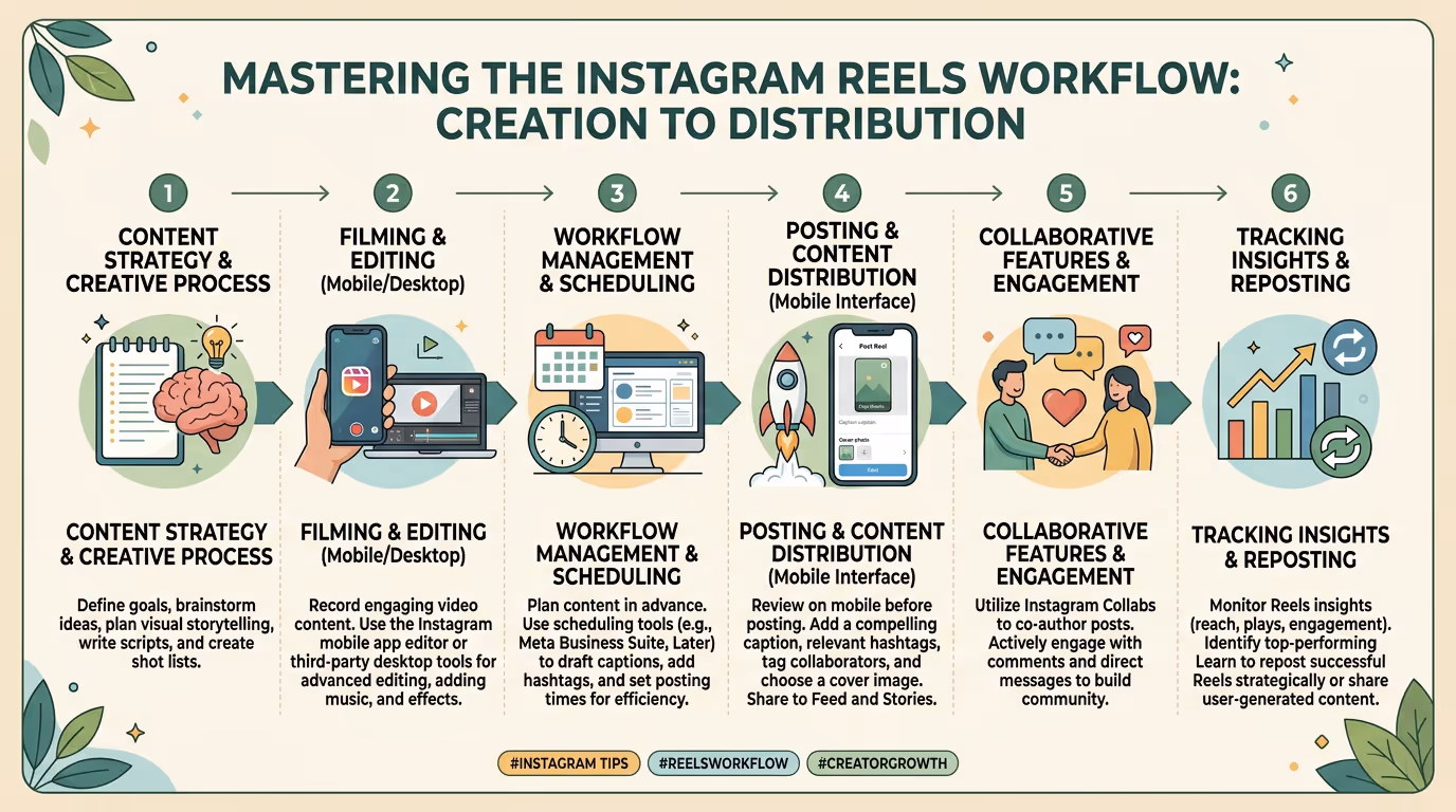 How to post-schedule-share-and-repost Reels